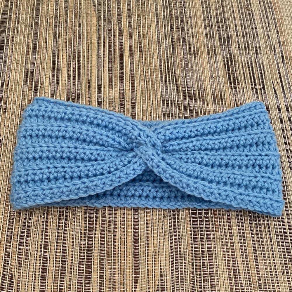 Crochet Twisted Headband/Ear-Warmer
